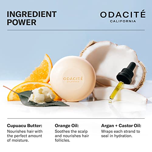 ODACITE Odacité Shampoo Bar for Hair Care - Argan & Coconut 552M Natural Soap Bar - Cleansing Shampoo to Hydrate & Moisturize Skin 3.7Oz - Image 3