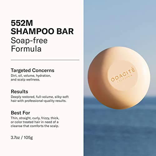 ODACITE Odacité Shampoo Bar for Hair Care - Argan & Coconut 552M Natural Soap Bar - Cleansing Shampoo to Hydrate & Moisturize Skin 3.7Oz - Image 2