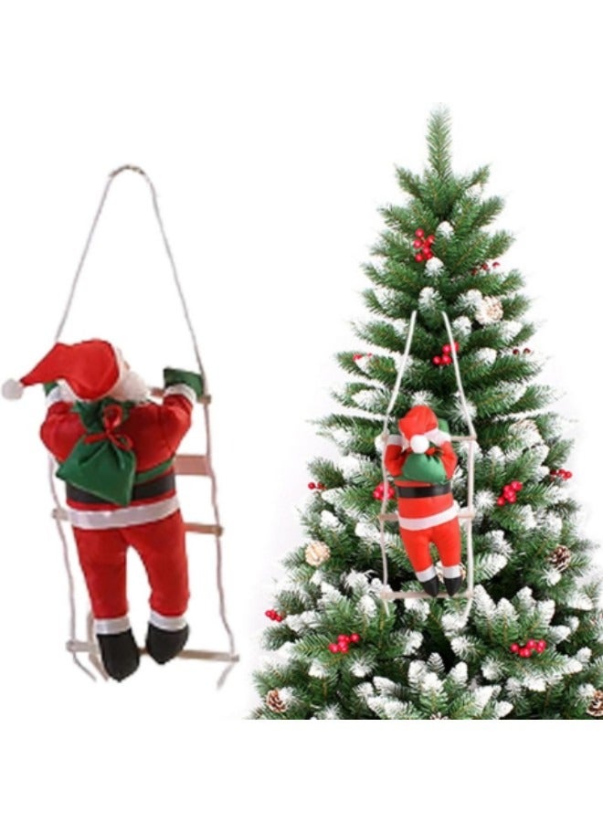 GGEROU Climbing on Rope Ladder Festival Ornament Decorations for Decorative Tree Party Home Door Wall Decoration - Image 1