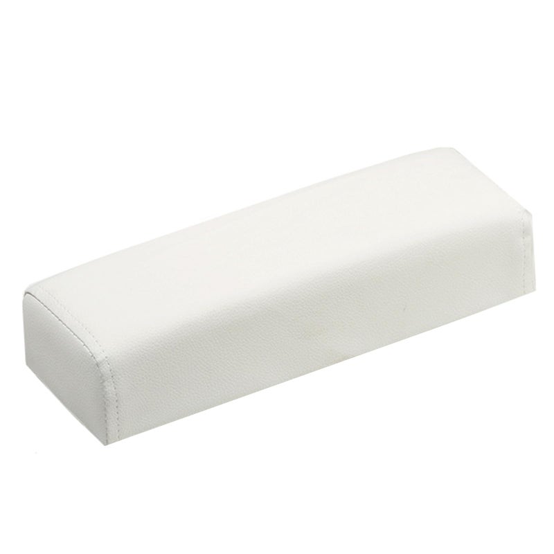 TANG SONG Rectangle Sponge Manicure Hand Rest Pillow Nail Stand Hand Holder Nail Table Manicure Armrest Cushion White