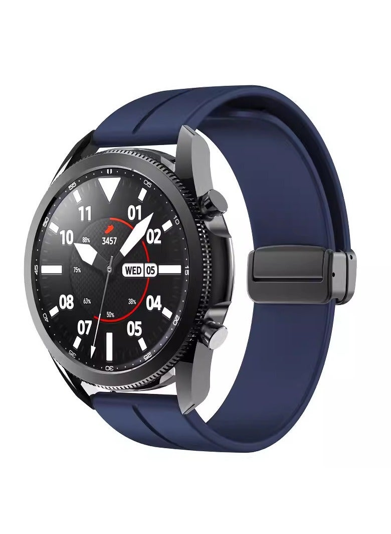 HablTech Magnetic Silicone Replacement Sports Band 22mm Compatible with Huawei Watch GT6 GT5 Ultimate2 GT4 GT4 Pro GT3 GT3 Pro GT2 46mm Soft Comfortable Everyday Wear - Image 1