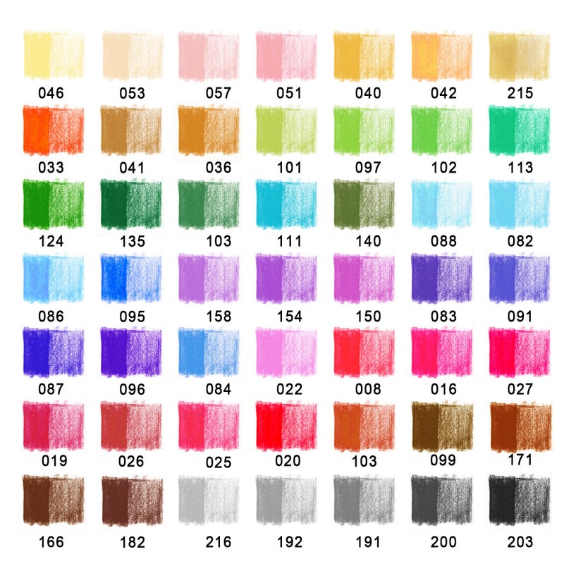 KALOUR Premium Colored Pencils,Set of 50 Colors,Artists Soft Core with Vibrant Color,Ideal for Layering Blending Shading,Color Pencils for Adults Beginners Coloring Bookâ€¦ - Image 2