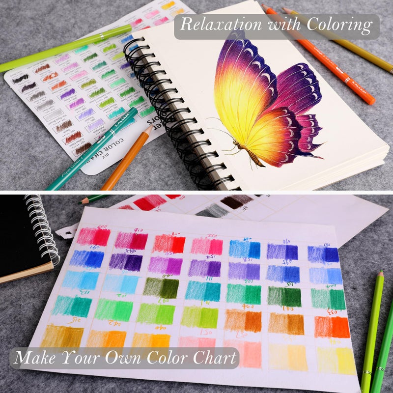 KALOUR Premium Colored Pencils,Set of 50 Colors,Artists Soft Core with Vibrant Color,Ideal for Layering Blending Shading,Color Pencils for Adults Beginners Coloring Bookâ€¦ - Image 5
