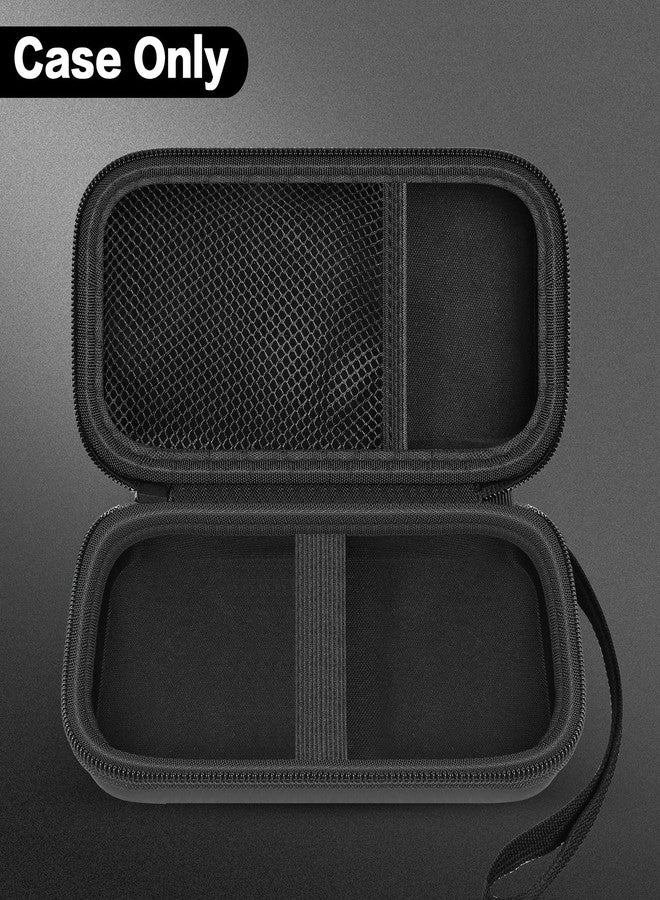 Boobowl Case Only Compatible with Texas Instruments TI-30XIIS Scientific Calculator, Travel Office Calculators Storage Holder Bag with Extra Mesh Pocket for Pens, USB Cables and Accessories (Bag Only) (Black) - Image 2