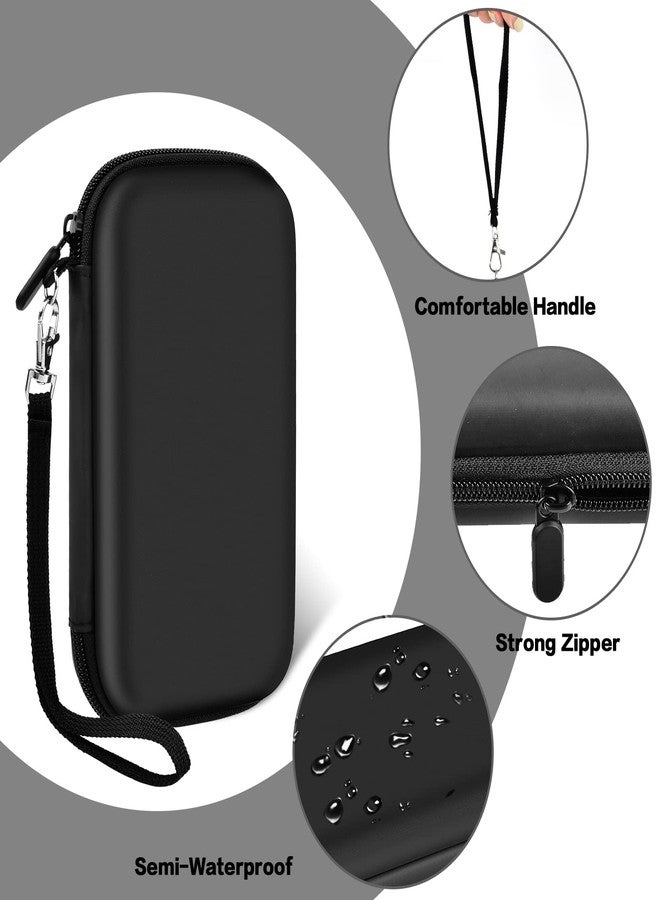 Boobowl Case Only Compatible with Texas Instruments TI-30XIIS Scientific Calculator, Travel Office Calculators Storage Holder Bag with Extra Mesh Pocket for Pens, USB Cables and Accessories (Bag Only) (Black) - Image 3