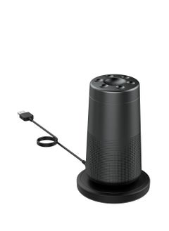 GULFLINK Speaker Charging Base, Portable Home Speaker Charging Cradle with USB Cable Replacement (Black)  - Image 2