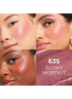 L'OREAL PARIS L'Oréal Paris Glotion Lumi Le Liquid Blush Shade 635 Glowy Worth It  - Image 5
