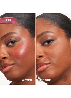 L'OREAL PARIS L'Oréal Paris Glotion Lumi Le Liquid Blush Shade 635 Glowy Worth It  - Image 2