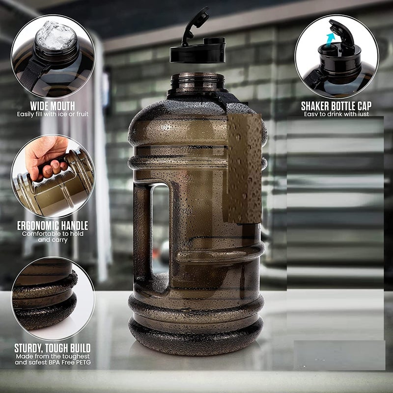 Delzon Delzon 25 Litre Water Bottle BPA Free Large Gym Water Bottle BPA Free Bottle Quick Flow Cap For Training Hiking Outdoor Sports use Multi Color - Image 5
