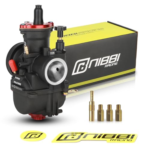 NIBBI Carburetor PWK 28mm Motorcycle, 200cc-250cc Power Carb With Carb Jets, Fit GY6 Engine Dirt Bike Mini Bike SSR TTR Apollo HAWK250 TaoTao ATV - Image 1