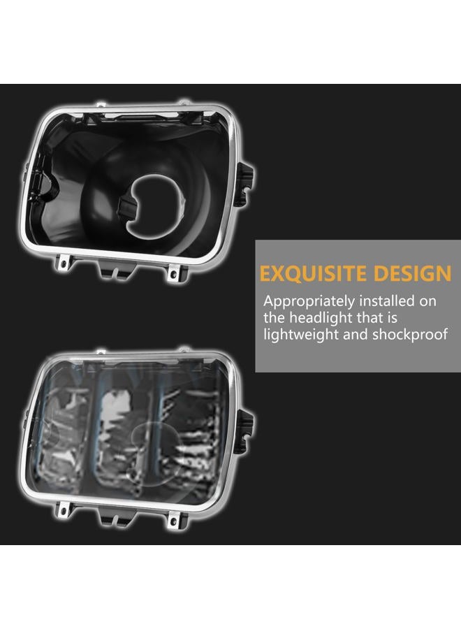BHB 2P Headlight Mounting Bucket Kit 5x7 Compatible with 42437 Headlamp Mounting Replacement for Chevrolet Express GMC Cadillac Pontiac Oldsmobile Buick Savana 1500 2500 3500 Safari Yukon Topkick - Image 5