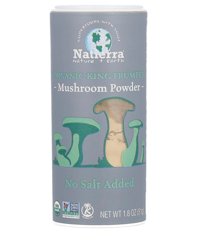 Organic King Trumpet Mushroom Powder Shaker 1.8 oz (51 g)