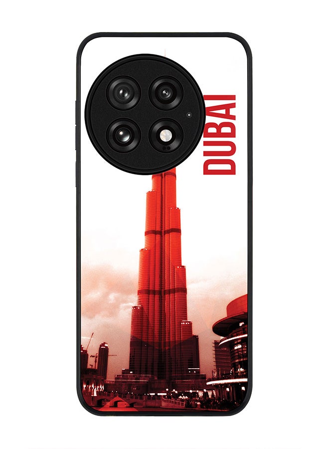 Stylizedd غطاء لهاتف OnePlus 13 5G، حماية كاميرا نحيفة، غطاء هاتف مضاد للصدمات نحيف - دبي - برج خليفة - Image 1