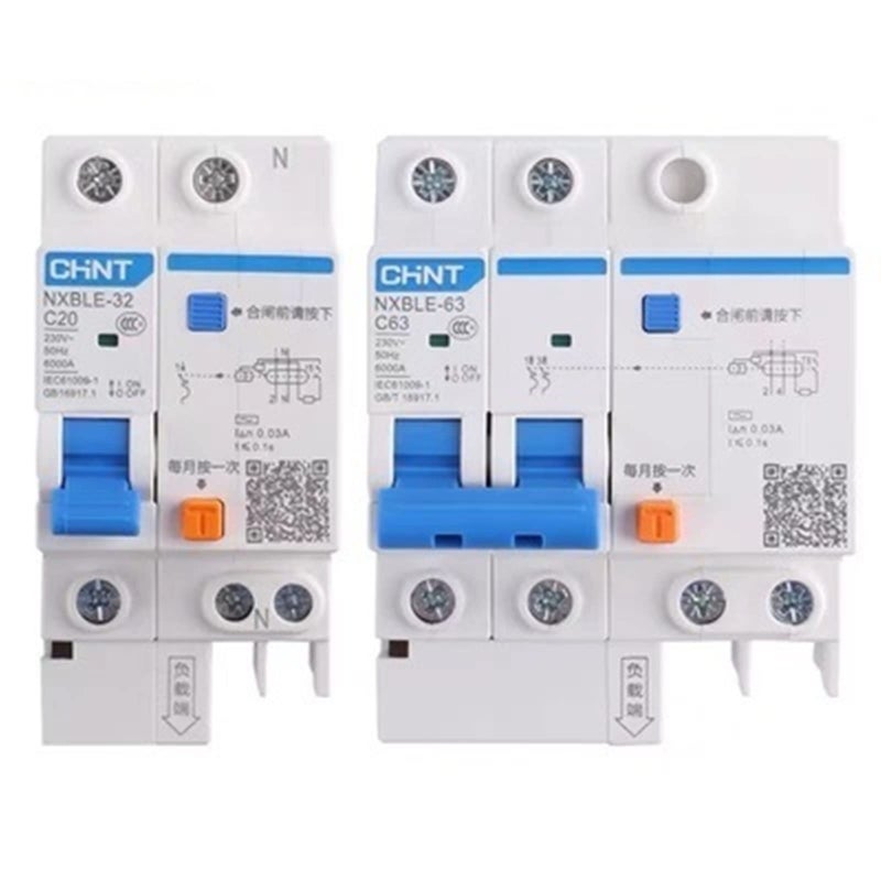 NXBLE 63 125A 4P Leakage Protection Circuit Breaker Air Switch For Household - Image 2