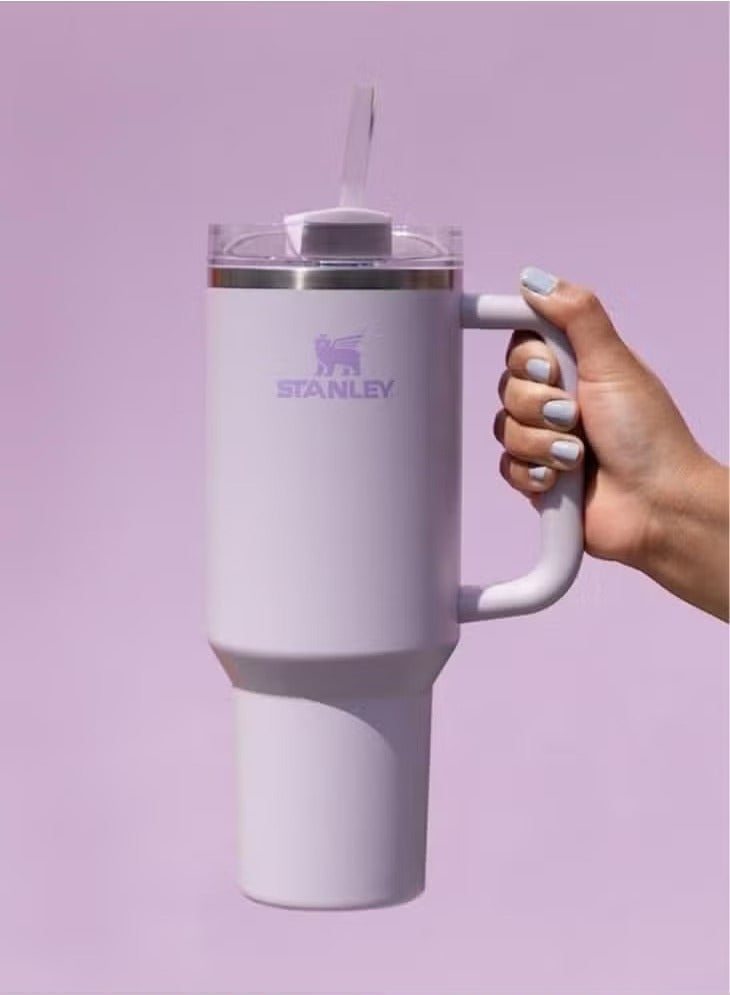 Stanley Stainless steel vacuum cup with lid and straw for ice and cold drinks - Image 4