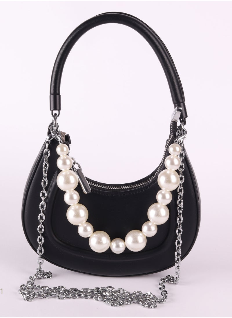 Mr.joe - Dual Wearable Buff Plain Shoulder Bag - Image 1