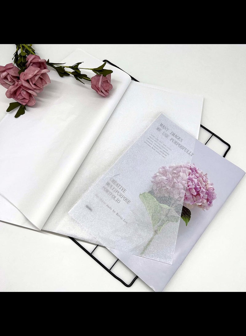 100 Sheets White Tissue Paper for Gift Bags Acid Free Tissue Paper Gift Wrapping Paper, Weddings Birthday Decoration 50x35cm - Image 5