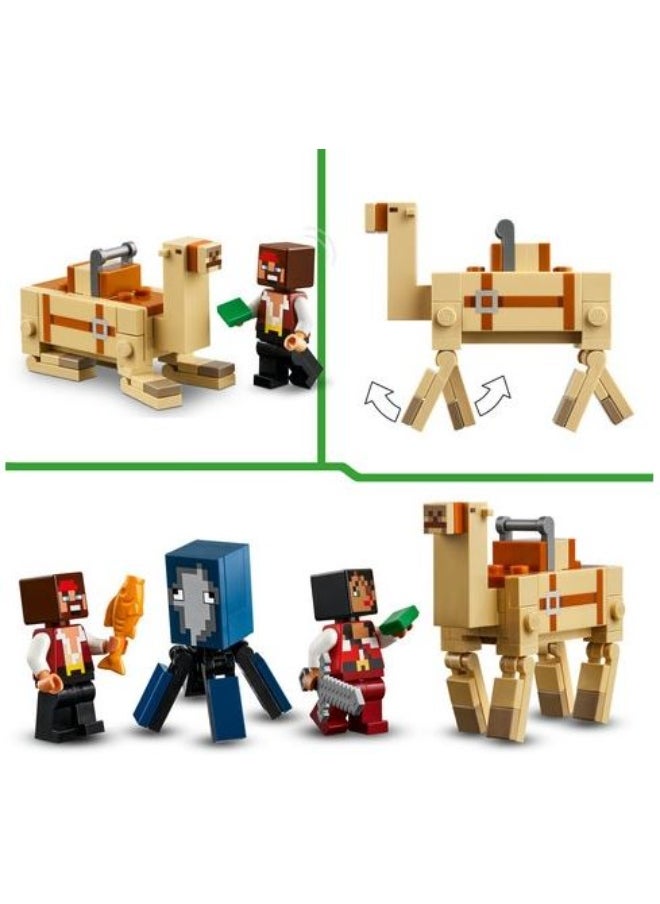LEGO LEGO Minecraft The Pirate Ship Voyage Building Toy Set 21259  - Image 4