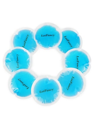 Ice Pack For Injuries Reusable, 8 Small Gel Heating Cooling Pads With Cloth Backing, Hot Cold Therapy For Eyes After Surgery, Face, Breastfeeding, Wisdom Teeth, Jaw, Headache, Sinus Relief - pzsku/Z51EFD687BA35DFB696EEZ/45/_/1734437717/1eab5ae9-2059-4091-ac5b-8eb2dd1c2af3