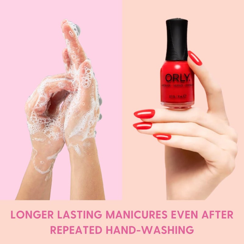 Orly Bonder | Nail Polish Base Coat | Rubberized Basecoat for Long-Lasting Manicures & Pedicures | Non-Toxic | 0.6 fl oz - Image 4