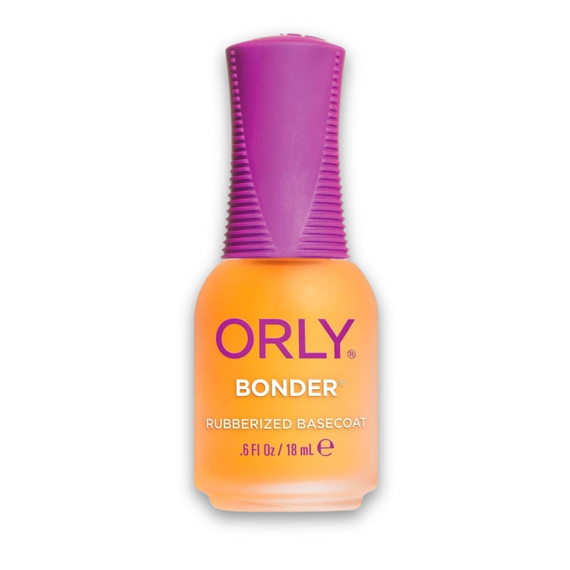 Orly Bonder | Nail Polish Base Coat | Rubberized Basecoat for Long-Lasting Manicures & Pedicures | Non-Toxic | 0.6 fl oz - Image 1