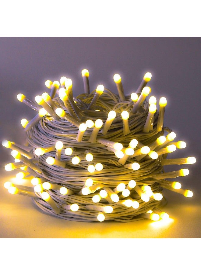 Lexton Lexton 40 LED Power Pixel Serial String/Fairy Light | Plug Sourced | Suitable for Home & Outdoor Decoration, Diwali, Christmas, Ramadan, Wedding, Party, Festival (Pack of 1, Warm White)  - Image 1