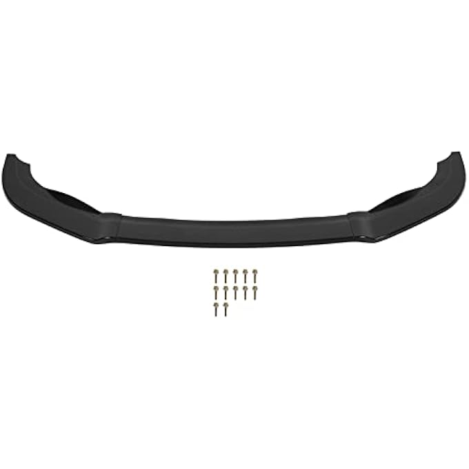 Keenso Front Bumper Splitter, 3Sections ABS Front Bumper Splitter Lip Stable Replacement for MK6 R R20 20092013 (Glossy Black) - Image 5