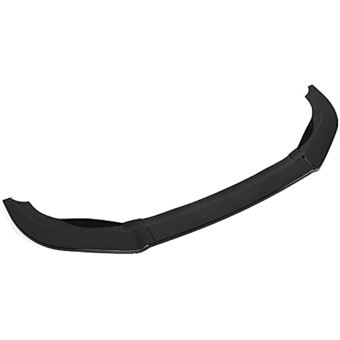 Keenso Front Bumper Splitter, 3Sections ABS Front Bumper Splitter Lip Stable Replacement for MK6 R R20 20092013 (Glossy Black) - Image 3
