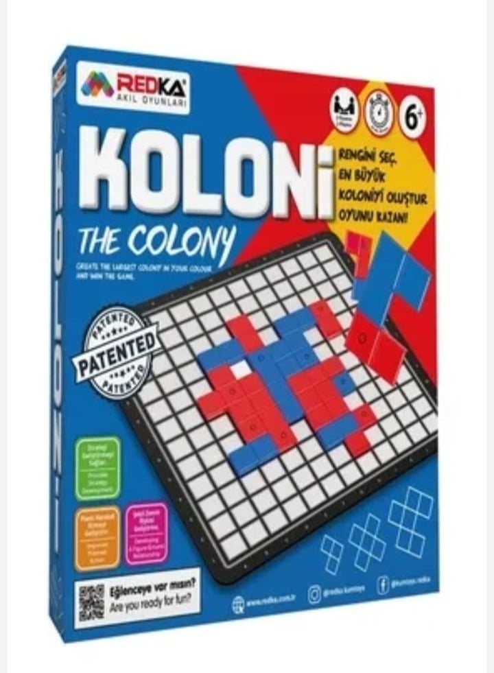 redka Create the largest colony with your color and win the game Strategy and intelligence game - Image 1