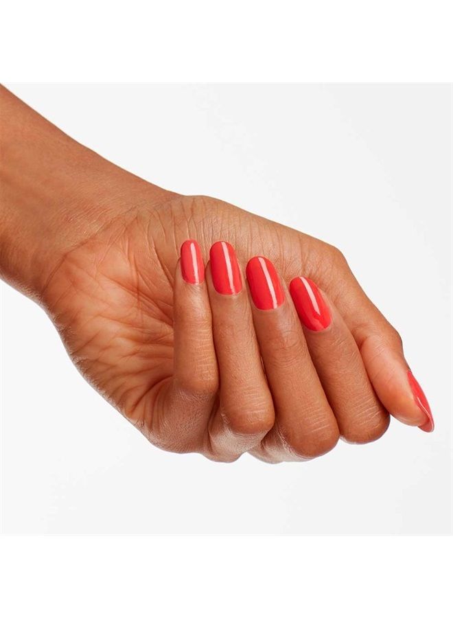 OPI Nail Lacquer, I Eat Mainely Lobster, Orange Nail Polish, 0.5 fl oz - Image 2