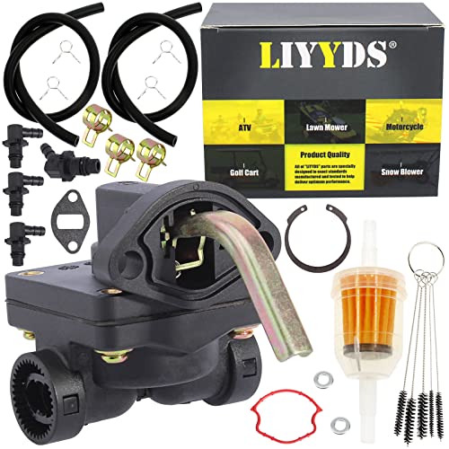 LIYYDS Fuel Pump Compatible with Kohler K241 K301 K321 K341 10HP 12HP 14HP 16HP M10-M12 4739319 4739319-S 4739361 4739361-S 4755901-S 4755903 4755904 4755904-S 4755908 4755911-S - Image 1