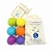Friendsheep Eco Wool Pet Toy Ball Cat Ferret Small Dog Fair Trade Handmade in Nepal EcoFriendly 100 Wool 6Pack Balls x6 Rainbow Land - Image 1