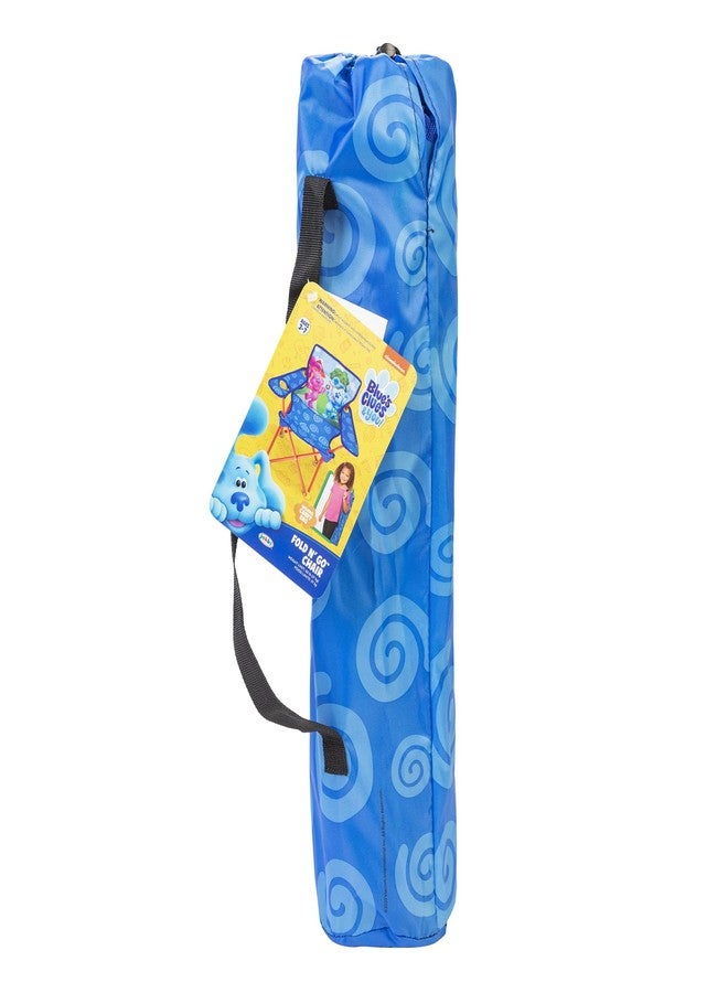 Blue's Clues Blues Clues & You Children's Chair Foldable Camp Chairs for Kids - Fold and Go Chair for Park, Sports or Patio Includes Carry Bag, by JAKKS Pacific Toddlers 24M+ - Image 3