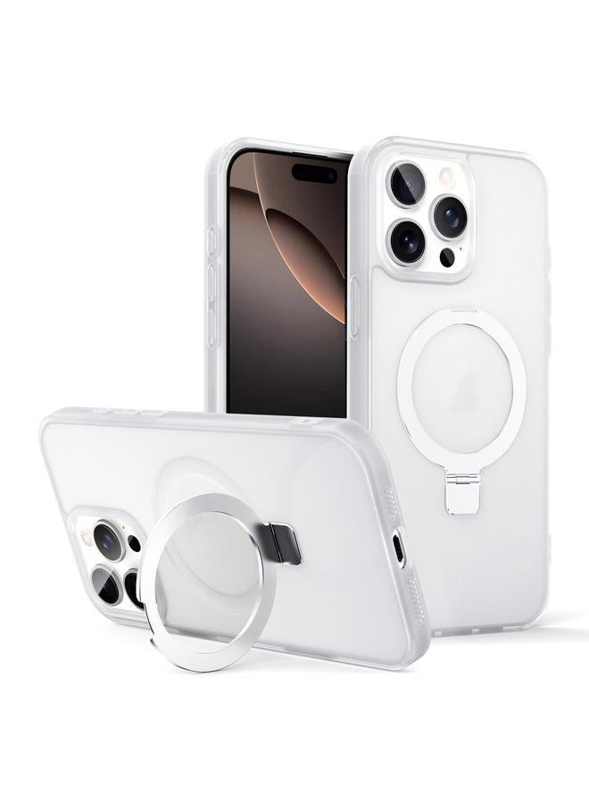 اس-توب جراب لهاتف iPhone 16 Pro Max مزود بحلقة ملمس ناعمة مع حامل MagSafe - Image 1