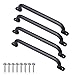 Purife 17 Inch Black Safety Playground Handles Pack of 4 Playset Handles Swing Sets Accessories Hand Grips Grab Handle Monkey Bar for Playhouse Treehouse - Image 4
