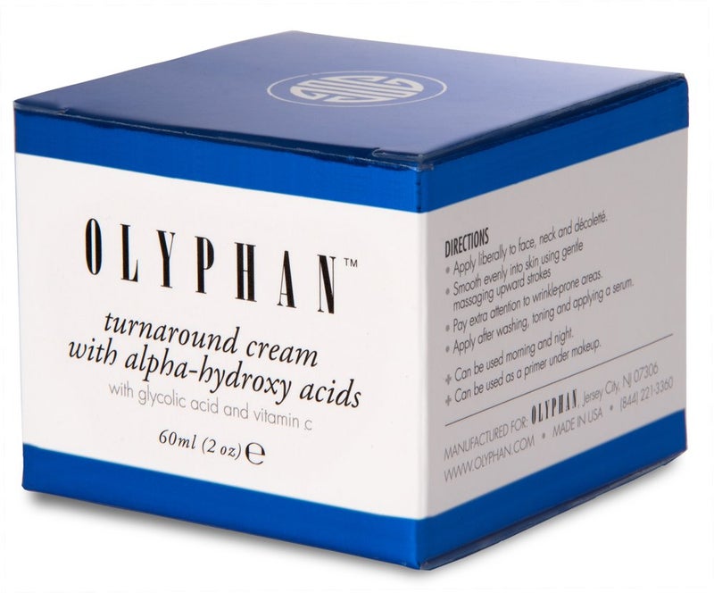 OLYPHAN Alpha Hydroxy Acid Cream for Face Best Glycolic Acid Exfoliating Face Moisturizer Anti-Aging Cream with AHA for Acne Prone Skin; Day - Night Natural Exfoliator for Women or Men - Image 4