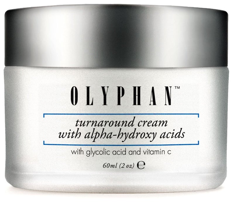 OLYPHAN Alpha Hydroxy Acid Cream for Face Best Glycolic Acid Exfoliating Face Moisturizer Anti-Aging Cream with AHA for Acne Prone Skin; Day - Night Natural Exfoliator for Women or Men - Image 1