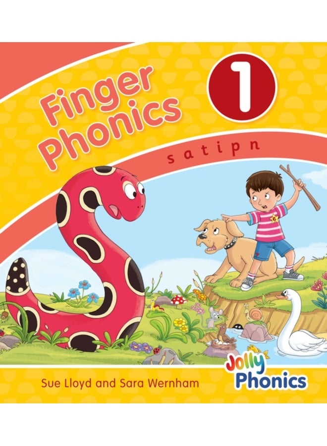 Finger Phonics Book 1 : in Precursive Letters (British English edition)