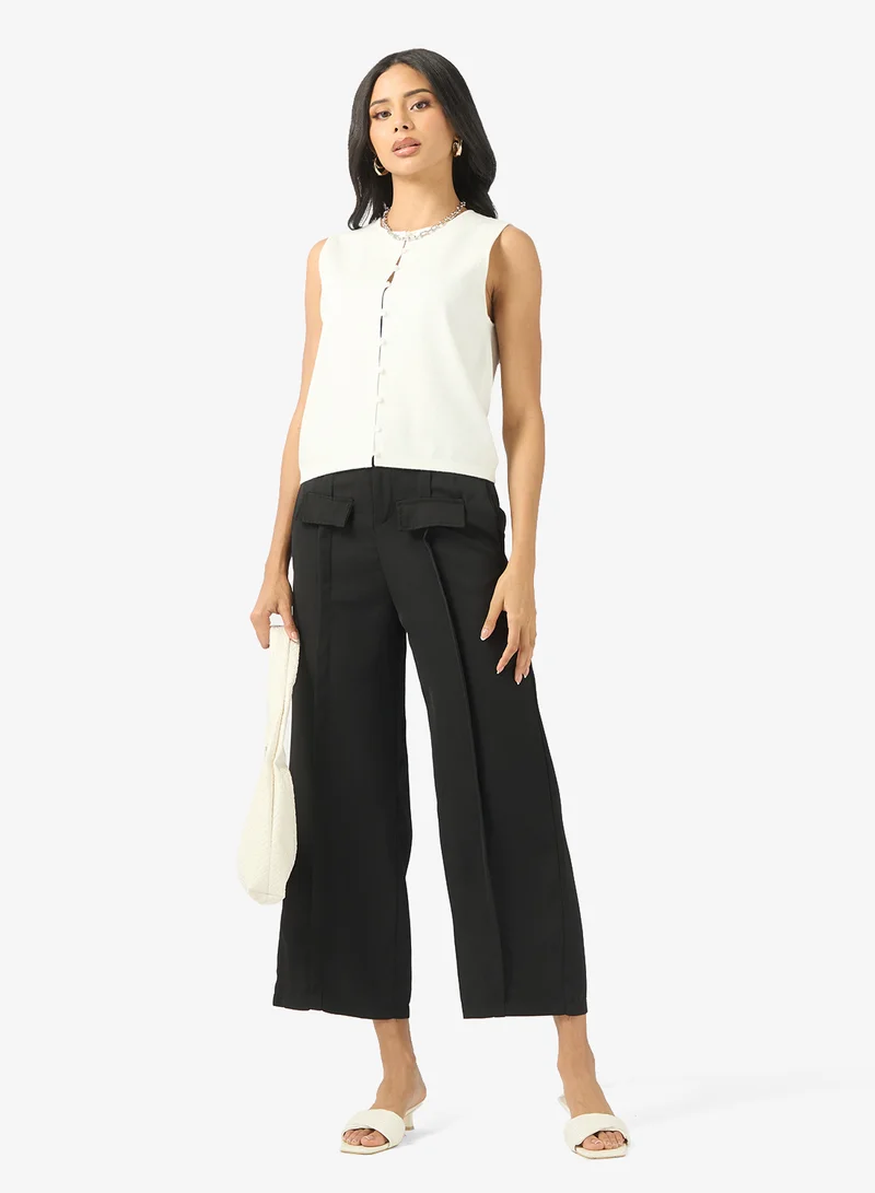 ELLA Front Pocket Detailed Pants