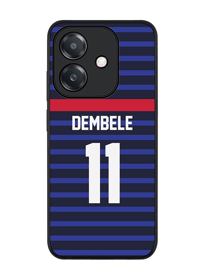 Stylizedd For Oppo A5i Case,Slim fit Camera Protection, Shockproof Thin Phone cover  - Football - France,  Dembele