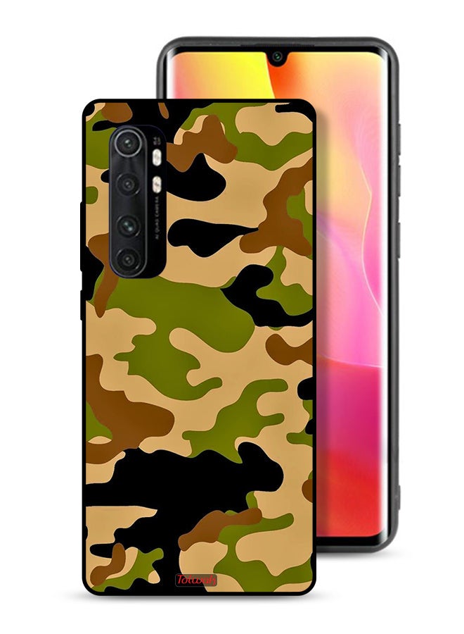 Tolwak Xiaomi Mi Note 10 Lite Protective Case Cover Camouflage Abstract Digital Pattern - Image 1