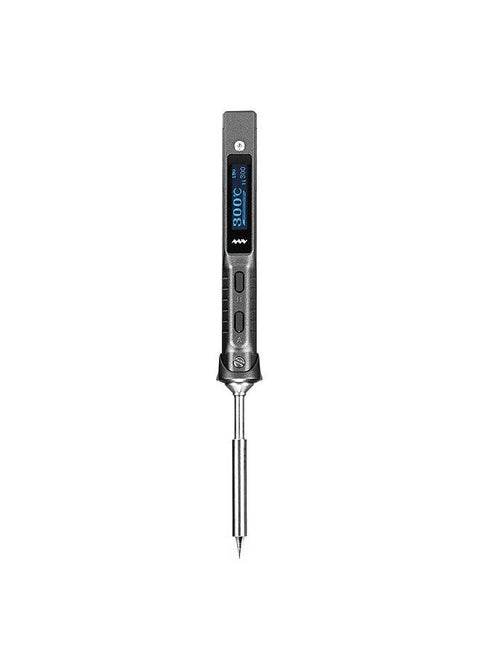 Mini Intelligent Soldering Station Portable Soldering Iron Two Power Supplying Mode 50-400 ℃ Temperature Regulation Dynamic Detection DC9-24V Wide Voltage