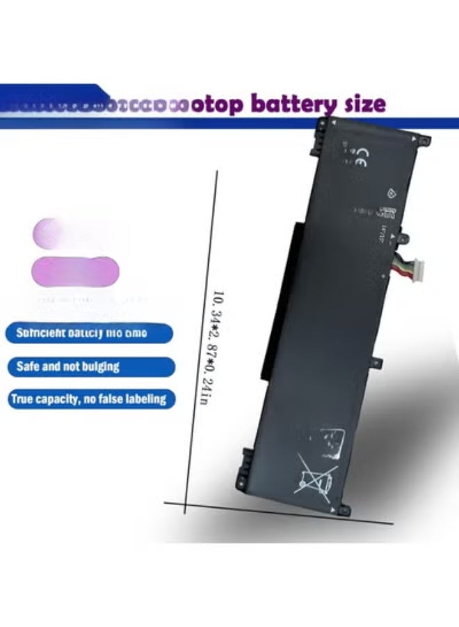 بطارية لاب توب بسعة 45 واط ساعة لأجهزة بروبوك – طاقة تدوم وطريقة خفيفة الوزن – متوافقة مع موديلات متعددة - Image 2