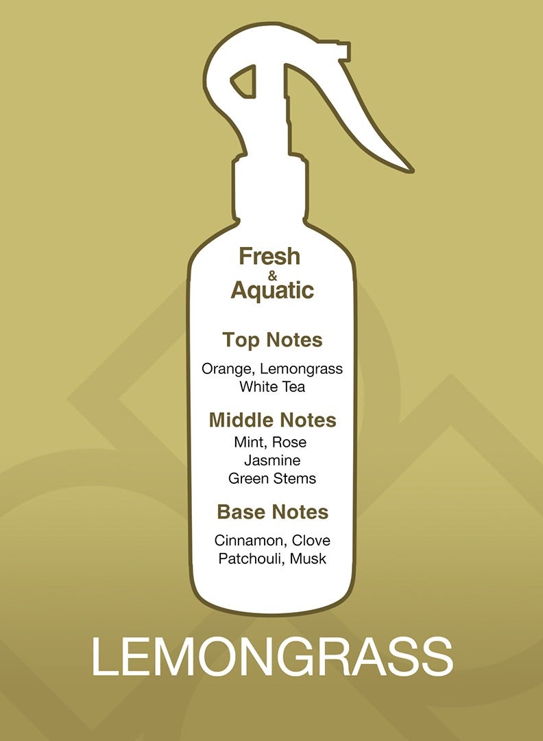 اسانسي أروما ميست ليمون جراس بريميوم معطر هواء شفاف 300 مل - Image 2
