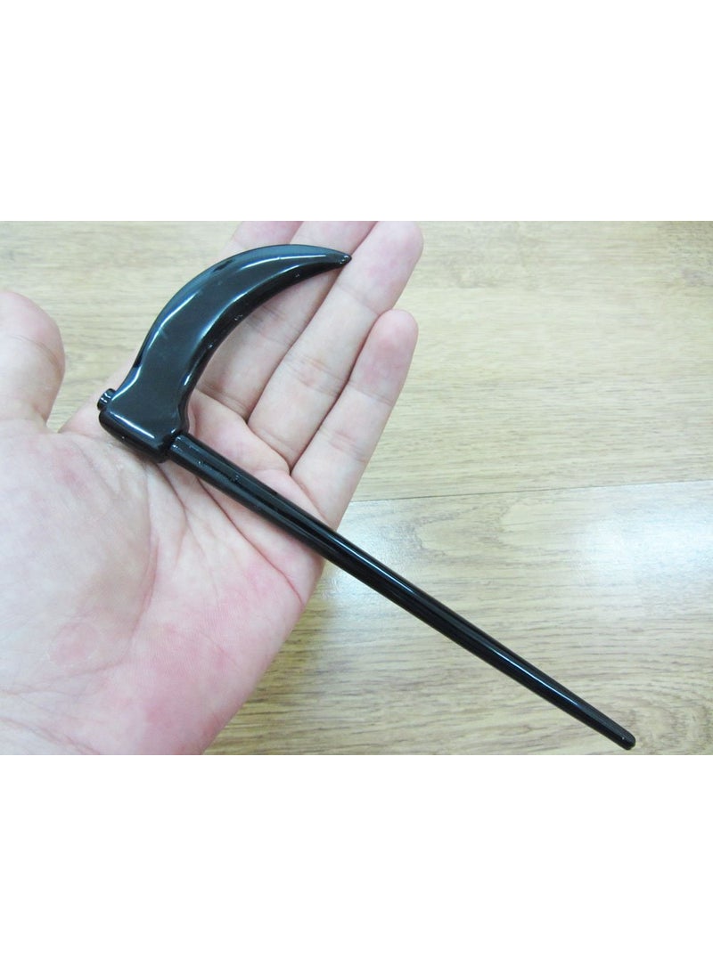 Marycrafts Marycrafts Black Horn Hair Stick Hair Pin Hair Accessories For Women Long Hair 