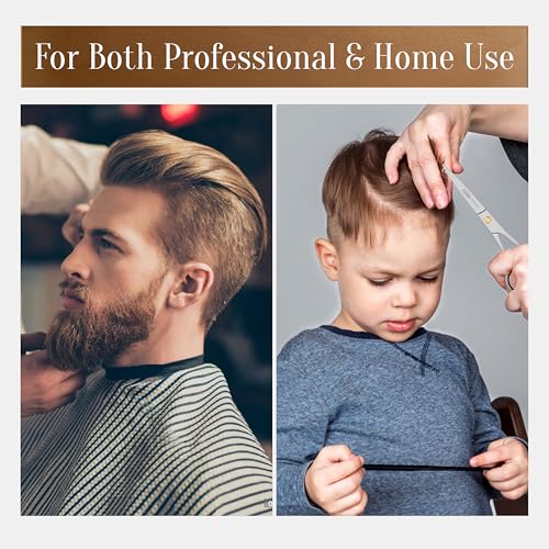 FACON Facón Hair Cutting Scissors - Professional Hair Scissors 6.5 Inch Razor Edge Barber Shears Salon Hair Cutting Shears - Japanese Stainless Steel - Precision Cutting Premium Shears for Men, Women & Kids - Image 5