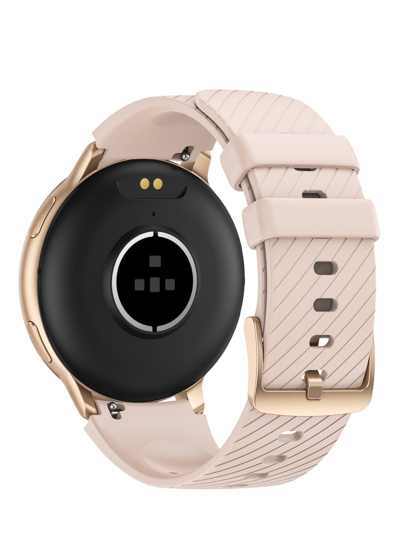 LIGE Elegant Simplicity Smart Watch for Women,1.39 Inch IPS Full Touch Screen Wireless Calling, IP67 Waterproof, Sports Tracker, Health/Heart Rate/Sleep Monitoring Smart Watches,Suitable for Ladies with Silicone Pink Strap,Compatible with iOS and Android Phones - Image 5
