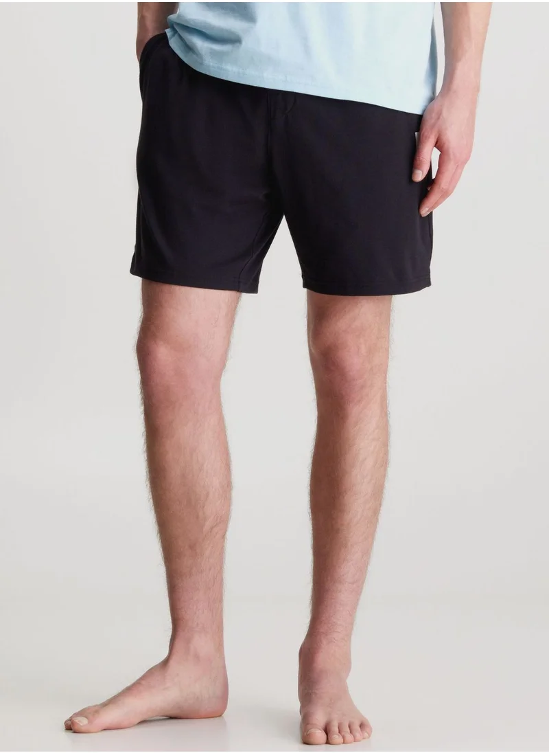 CALVIN KLEIN Logo Drawstring Sleep Shorts