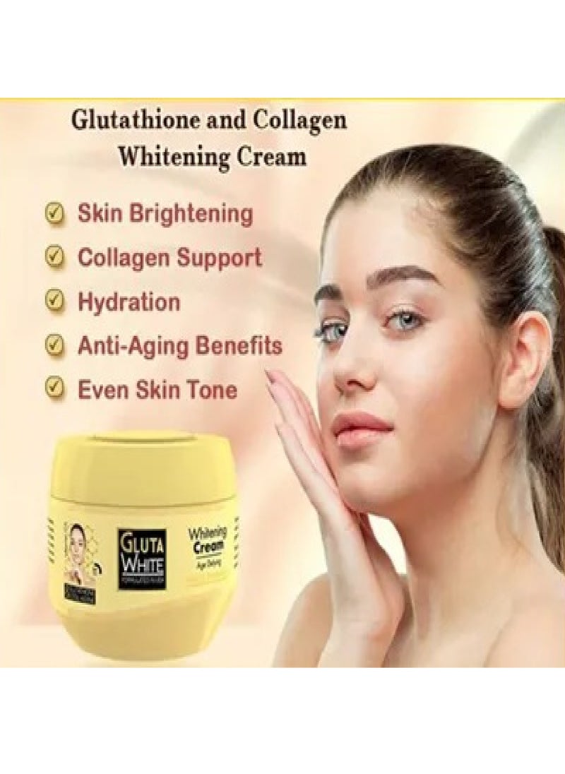 Gluta White - Glutathione and Collagen Whitening Cream 275ml - Image 1