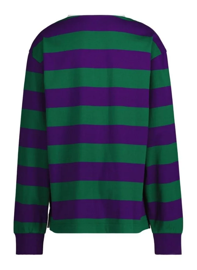 غانت Gant Teens Shield Striped Rugby Shirt